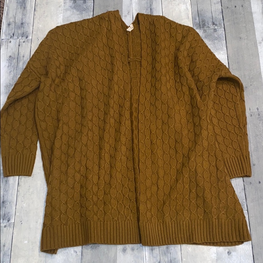 Wishlist camel cardigan
